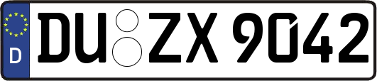 DU-ZX9042