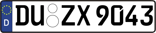 DU-ZX9043