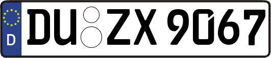 DU-ZX9067