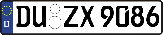 DU-ZX9086