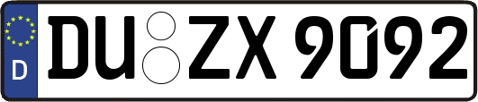 DU-ZX9092