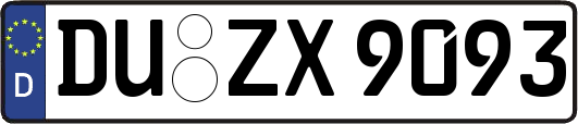 DU-ZX9093