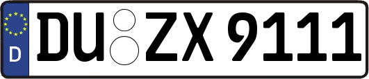 DU-ZX9111