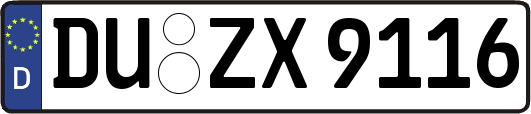 DU-ZX9116