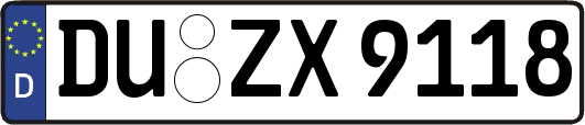 DU-ZX9118