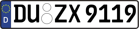 DU-ZX9119