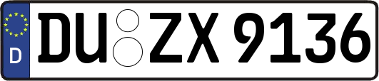 DU-ZX9136
