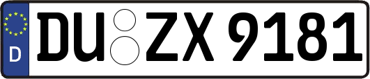 DU-ZX9181
