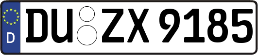 DU-ZX9185