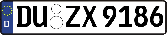 DU-ZX9186