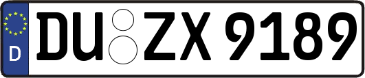 DU-ZX9189
