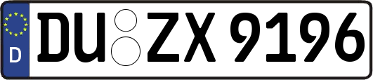 DU-ZX9196