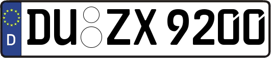 DU-ZX9200