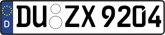 DU-ZX9204