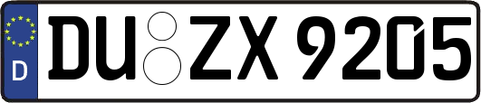 DU-ZX9205