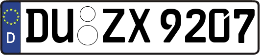 DU-ZX9207