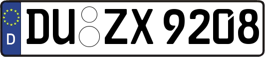 DU-ZX9208