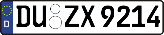 DU-ZX9214
