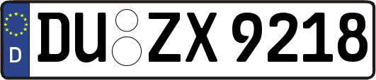 DU-ZX9218