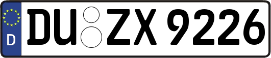 DU-ZX9226