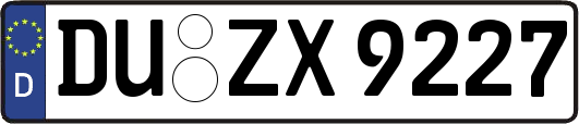 DU-ZX9227