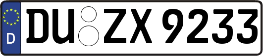 DU-ZX9233