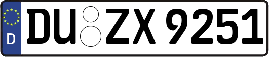 DU-ZX9251