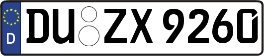 DU-ZX9260