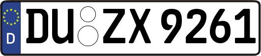DU-ZX9261