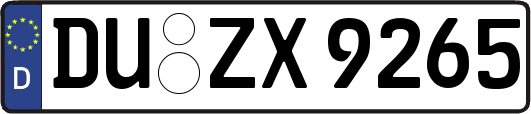 DU-ZX9265