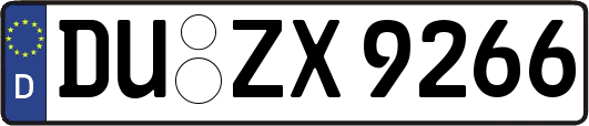 DU-ZX9266
