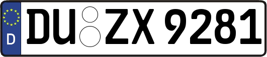 DU-ZX9281