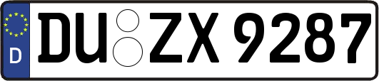 DU-ZX9287