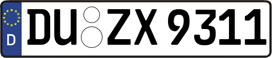 DU-ZX9311