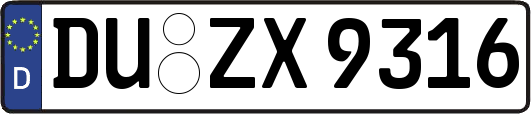 DU-ZX9316