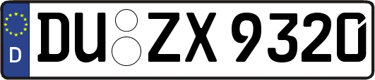 DU-ZX9320