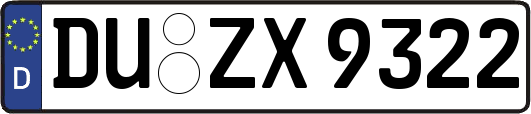 DU-ZX9322