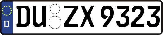 DU-ZX9323