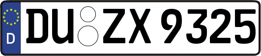 DU-ZX9325