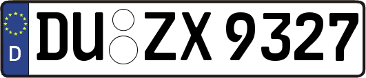 DU-ZX9327