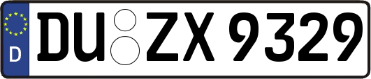 DU-ZX9329