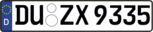 DU-ZX9335