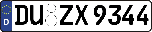 DU-ZX9344
