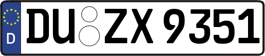 DU-ZX9351