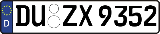 DU-ZX9352