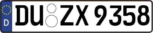 DU-ZX9358