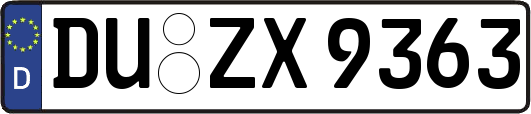 DU-ZX9363