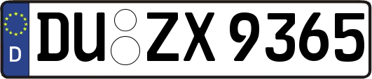 DU-ZX9365