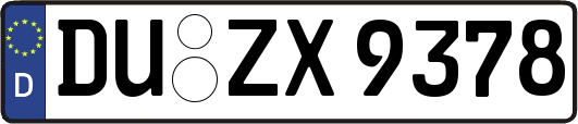 DU-ZX9378