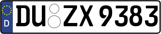DU-ZX9383